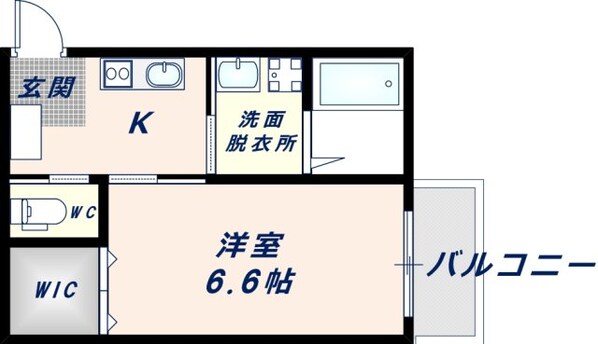 マンションＫａｎａｅの物件間取画像